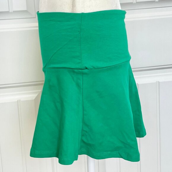 NWT H&M DIVIDED Bundle Navy Blue & Kelly Green Jersey Knit Mini Skirts Sz Small - Picture 5 of 12